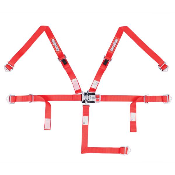 Racequip - Racequip Red JR. L & L 5pt Harness - 709019