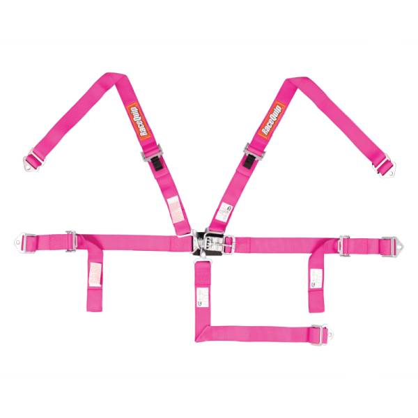 Racequip - Racequip Pink JR. L & L 5pt Harness - 709089