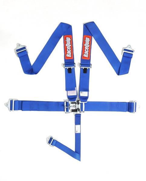 Racequip - Racequip Blue L & L 5pt Seat Belt - 711021
