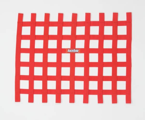 Racequip - Racequip Red Ribbon Window Net - 721015