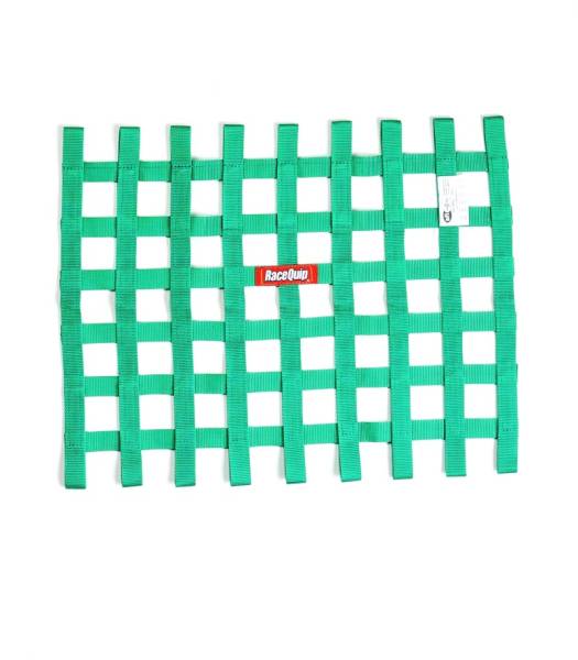 Racequip - Racequip Green SFI Ribbon Window Net - 725075