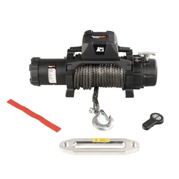Rugged Ridge - Rugged Ridge Trekker S12.5 Winch 12500lb Rope Wireless - 15100.25