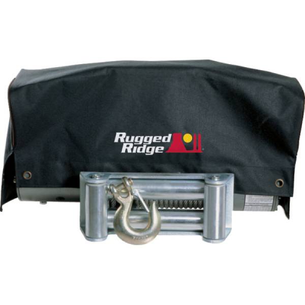 Rugged Ridge - Rugged Ridge Winch Cover 8500 and 10500 winches - 15102.02