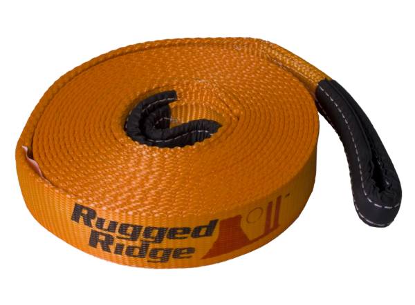 Rugged Ridge - Rugged Ridge ATV/UTV Recovery Strap 1in x 15 feet - 15104.04