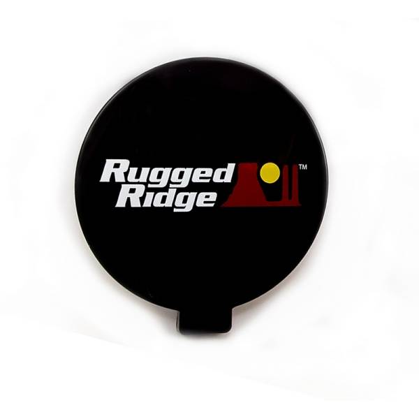 Rugged Ridge - Rugged Ridge 6in Off Road Light Cover Black - 15210.53