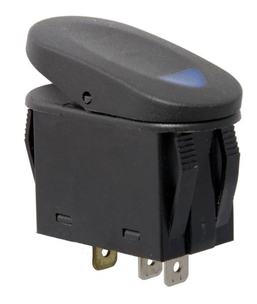 Rugged Ridge - Rugged Ridge 2-Position Rocker Switch Blue - 17235.03