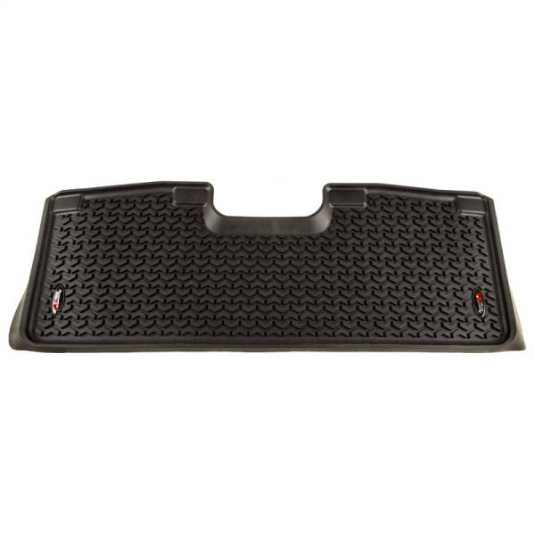 Rugged Ridge - Rugged Ridge Floor Liner Rear Black 2017-2020 Ford F-250 / F-350 / F-450 / F-550 Super Crew - 82952.17