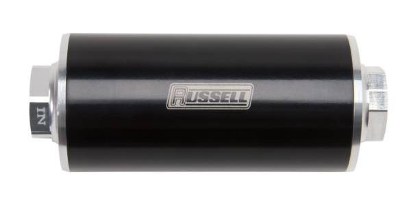 Russell - Russell Performance Anodized Aluminum (12in Length -10 male inlet/outlet) - 649250