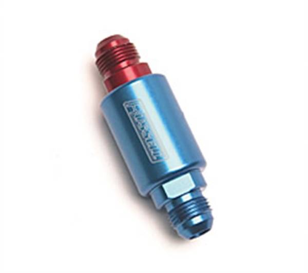 Russell - Russell Performance Red/Blue Anodized (3-1/4in Length 1-1/4in dia. -8 male inlet/outlet) - 650100