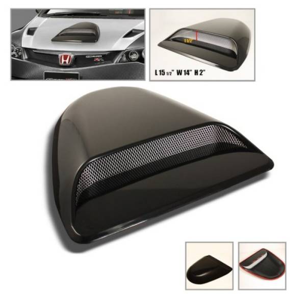 SPYDER - SPYDER Xtune Air Flow Hoop Scoop ( Evo Style ) Black HS-973B - 5028815