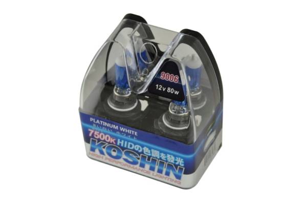 SPYDER - SPYDER Xtune Koshin 9006 Platinum White Halogen Light Bulbs 12V 80W LB-KO-PLATINUM-9006PW - 5032874