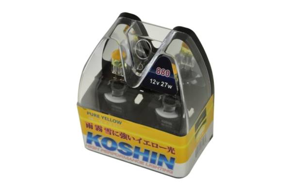 SPYDER - SPYDER Xtune Koshin 880 Hyper Yellow Halogen Light Bulbs 12V 27W LB-KO-YELLOW-880YE - 5032980