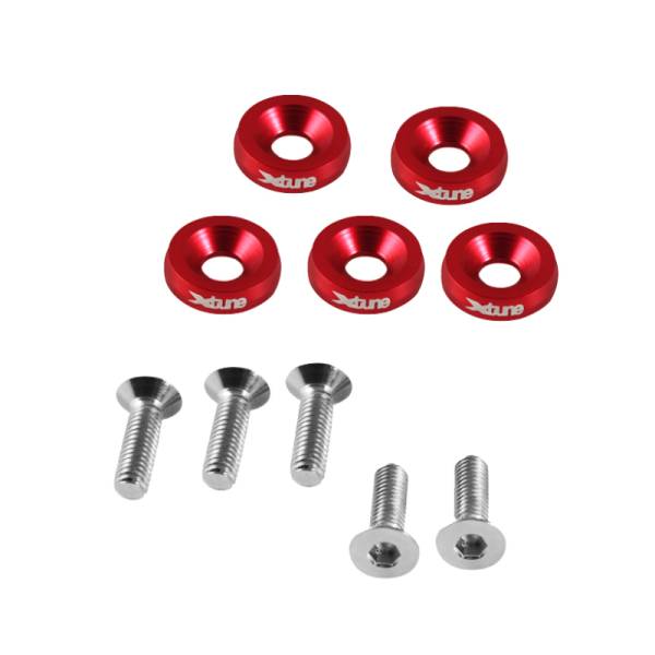 SPYDER - SPYDER Xtune 7075-T6 Aluminum Concave Washer Red ACC-WASHER-RD - 5038265