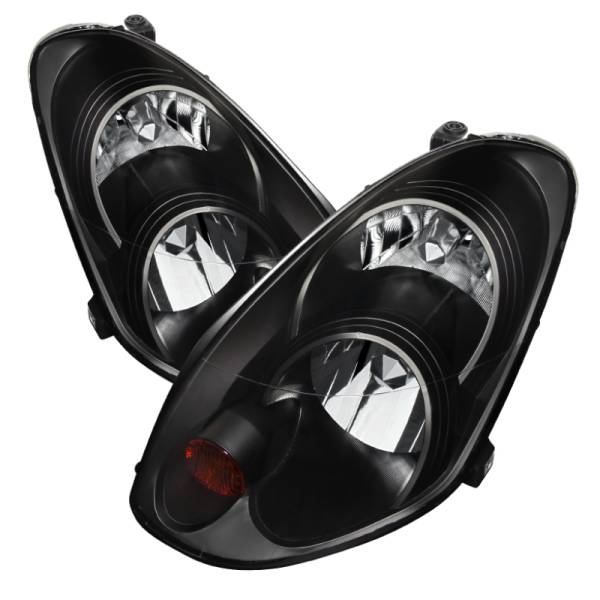 SPYDER - SPYDER Xtune Infiniti G35 05-06 Sedan Crystal Headlights Xenon/Hid Model Only Black HD-JH-IG354D-HID-BK - 9023903