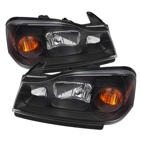SPYDER - SPYDER Xtune Saturn Vue 06-07 Crystal Headlights Black HD-JH-SVUE06-AM-BK - 9024030