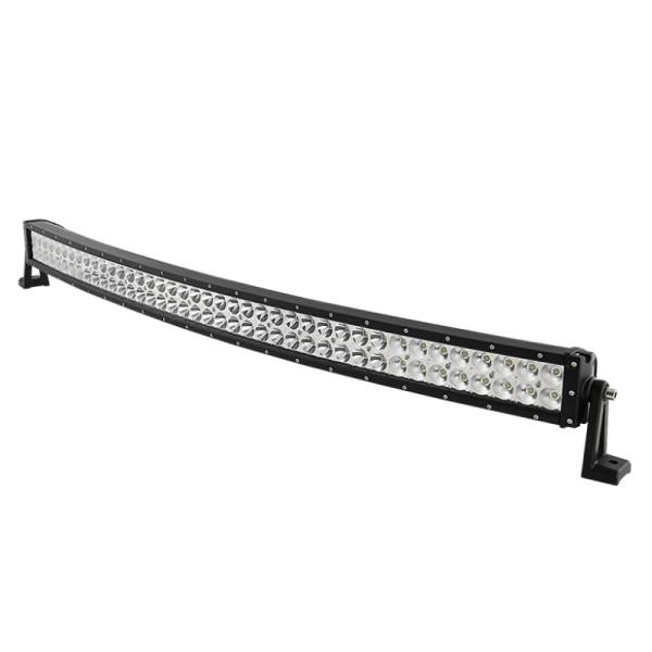 SPYDER - SPYDER Xtune LED Lights Bar w/Covers 44 Inch 80pcs 3W LED / 240W Curved Chrome LLB-CUR-80LED-240W-C - 9026737