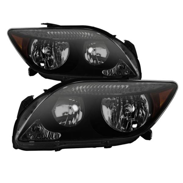 SPYDER - SPYDER xTune Scion tC 2005-2007 OEM Style Headlights - Black Smoked HD-JH-STC05-AM-BSM - 9035791