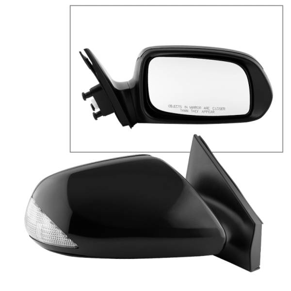 SPYDER - SPYDER Xtune Scion Tc 05-10 OE Mirror Black Power Right | OE# 8791021190 Pl# Sc1321102 MIR-56001-9H1-P-R - 9935237