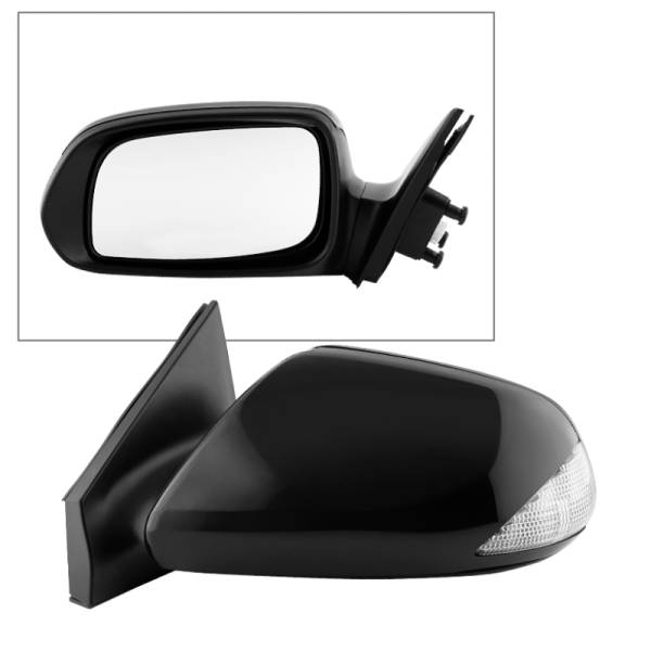 SPYDER - SPYDER Xtune Scion Tc 05-10 OE Mirror Black Power Left | OE# 8794021190 Pl# Sc1320102 MIR-56001-9H2-P-L - 9935244