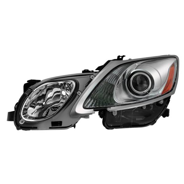 SPYDER - SPYDER xTune Lexus GS 06-11 OE Projector Headlights (w/AFS. HID fit) - Chrome Left PRO-JH-LGS06-AFS-AM-C-L - 9936388