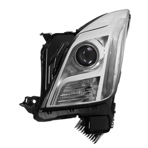 SPYDER - SPYDER xTune 13-15 Cadillac XTS Xenon w/AFS HID OE Projector Headlights Chrome Left - PRO-JH-CXTS13-AFS-C-L - 9937231