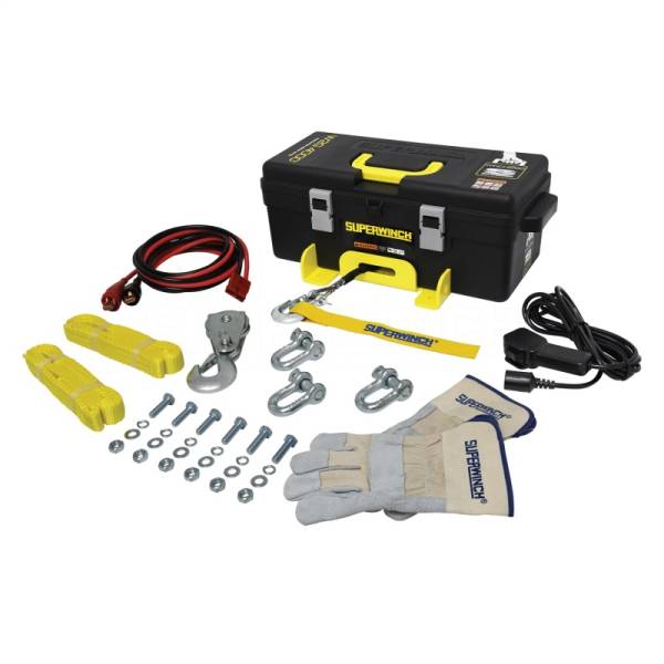 Superwinch - Superwinch 4000 LBS 12V DC 3/16in x 50ft Synthetic Rope Winch2Go - 1140232