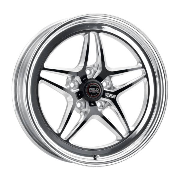 Weld - Weld RT-S S81 15x10 / 5x115 BP / 6.5in BS Black Wheel - Non-Beadlock - 81MB-510W65C