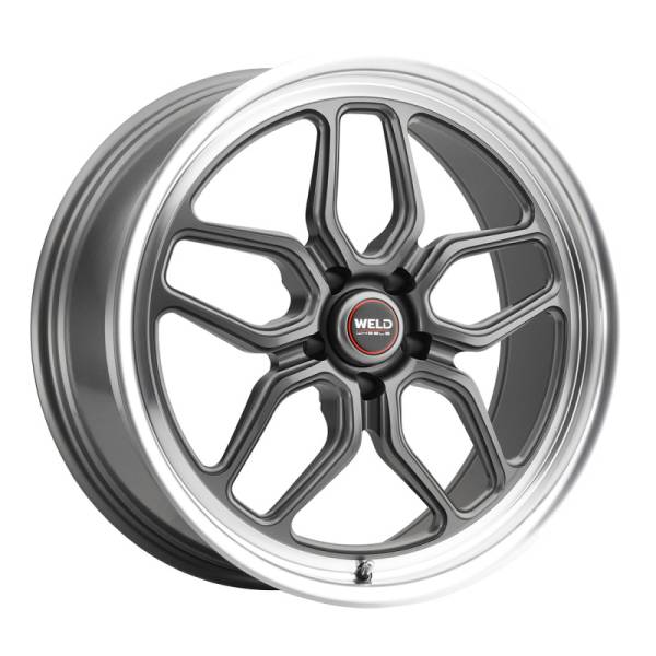 Weld - Weld S108 20X10.5 Laguna 5X114.3 ET50 BS7.75 Gloss Gun Diamond Lip 72.56 - S10800565P50