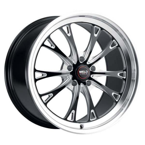 Weld - Weld S113 20X11 Belmont 5X120.65 ET70 BS8.75 Gloss Black MIL Dia 70.3 - S11301162P70