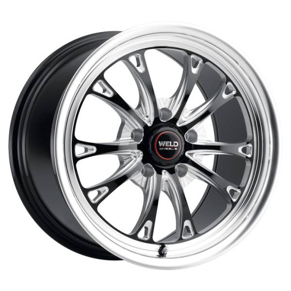 Weld - Weld S113 17X9 Belmont 5X120.65 ET45 BS6.8 Gloss Black MIL Dia 70.3 - S11379062P45