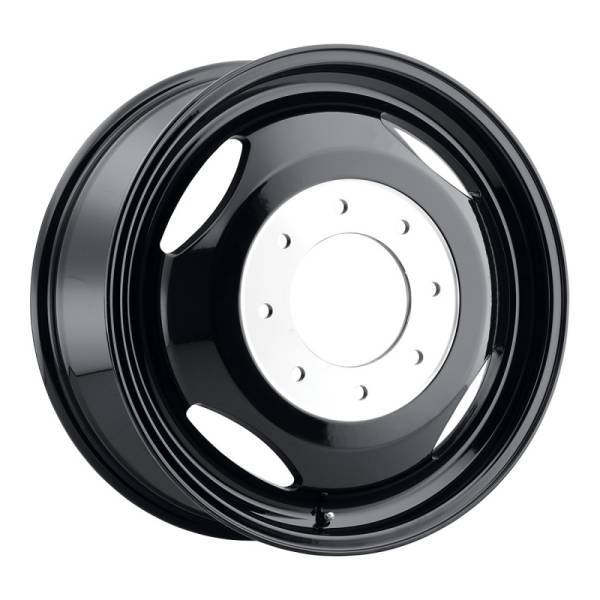 Weld - Weld Off-Road W100 20X8.25 Dualie Inner 8X200 ET117 BS9.25 Gloss Black 142.2 - W10008292925