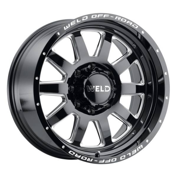 Weld - Weld Off-Road W102 20X10 Stealth 5X114.3 5X127 ET-18 BS4.75 Gloss Black MIL 78.1 - W10200026475