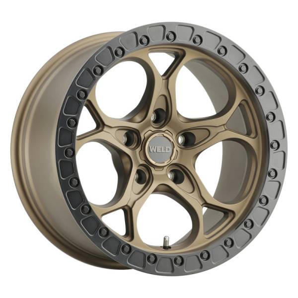 Weld - Weld Off-Road W106 17X9.0 Ledge 5X127 ET-12 BS4.50 Satin Bronze Satin Black 71.5 - W10679075450