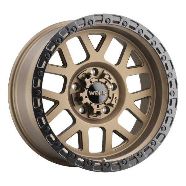Weld - Weld Off-Road W115 17X10 Cinch 5X114.3 5X127 ET-25 BS4.50 Satin Bronze / Satin Black 78.1 - W11570026450