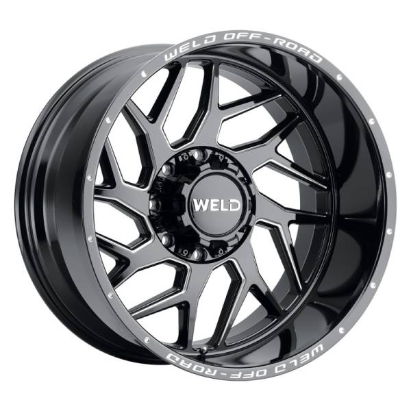 Weld - Weld Off-Road W117 22X10 Fulcrum 5X127 5X139.7 ET-18 BS4.75 Gloss Black MIL 87.1 - W11720057475