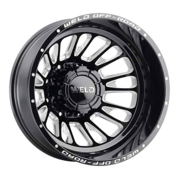 Weld - Weld Off-Road W121 20X8.25 Scorch Outer 8X165.1 ET-240 BS-4.67 Gloss Black MIL 121.6 - W12108280N46