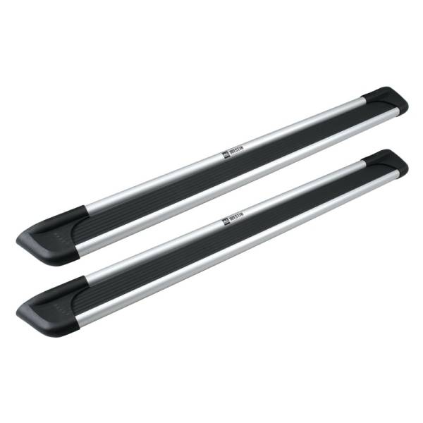 Westin - Westin Sure-Grip Aluminum Running Boards 72 in - Brushed Aluminum - 27-6120