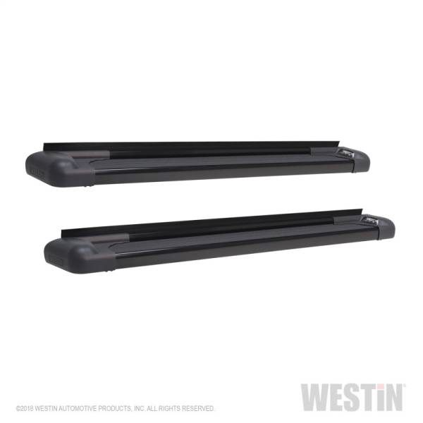 Westin - Westin SG6 LED Black Aluminum Running Boards 89.5in - 27-65745