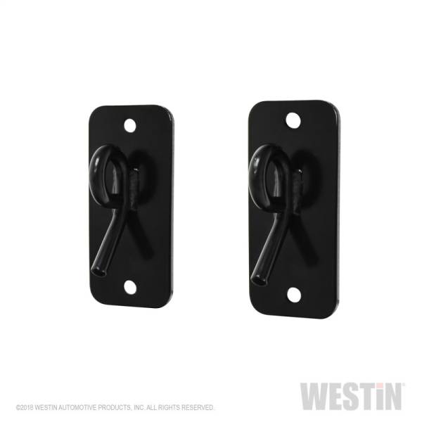 Westin - Westin Accessory for HLR Truck Rack HLR Adjustable Tie Down - Single Point - Blk - 57-89005