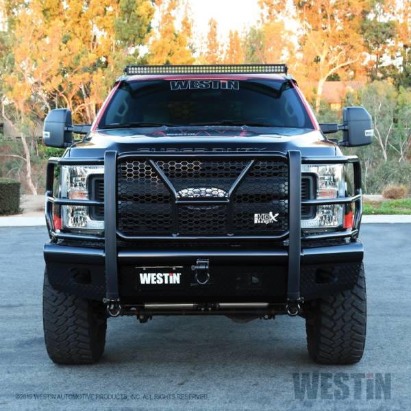 Westin - Westin/HDX Bandit 17-19 Ford F-250 / F-350 Front Bumper - Textured Black - 58-31125