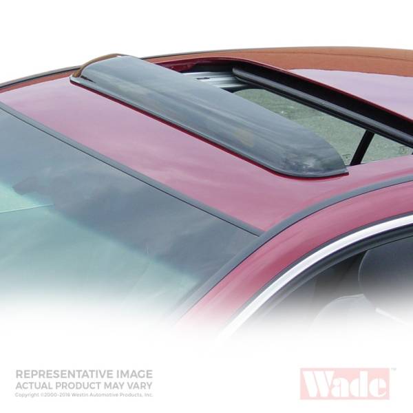 Westin - Westin Wade Sunroof Wind Deflector 32.5 in - Smoke - 72-33102