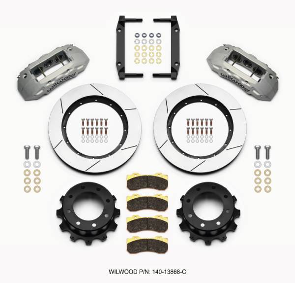 Wilwood - Wilwood TX6R Rear Kit 15.50in Clear Ano 2005-2012 Ford F250/F350 4WD - 140-13868-C