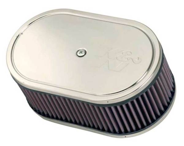 K&N Engineering - K&N Engineering Custom Racing Assembly DDO 9x5-1/2in Oval 3-1/4in Height Vent - 56-1210
