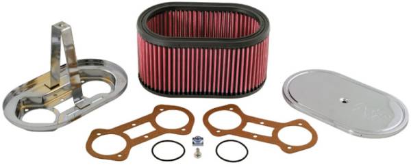 K&N Engineering - K&N Engineering Custom Racing Assembly DDO 8-7/8x5-1/4in Oval 4-3/4in Height Vent - 56-1220