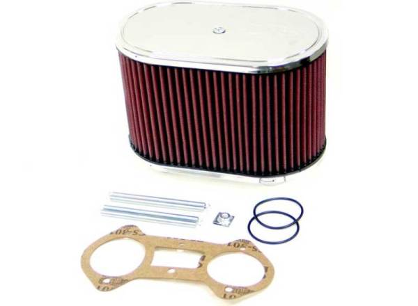 K&N Engineering - K&N Engineering Custom Racing Assembly DDO 8-7/8x5-1/4in Oval 5-3/4in Height Vent - 56-1230