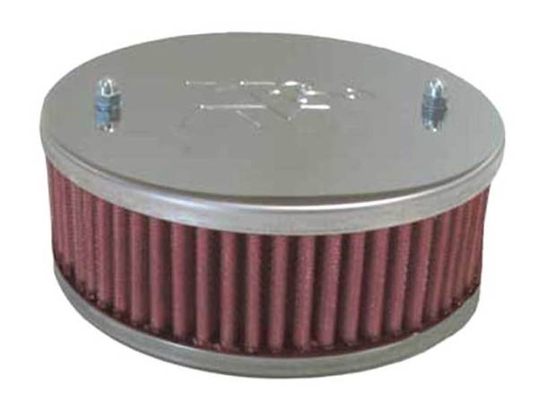 K&N Engineering - K&N Engineering Universal Custom Air Filter - Oval 1.375in Flange / 4.875in ID / 2.25in Overall Height - 56-9093
