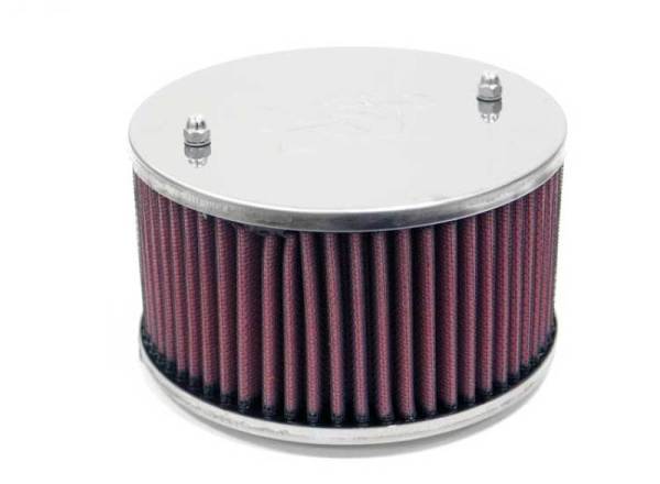 K&N Engineering - K&N Engineering Universal Custom Air Filter - Round 1.625in Flange / 1.625in ID / 2.75in Overall Height - 56-9095
