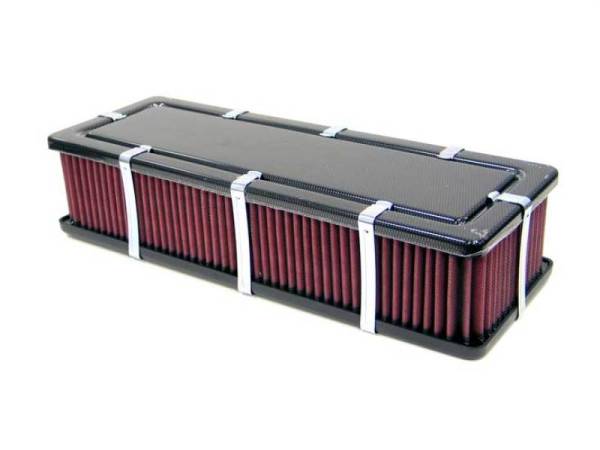 K&N Engineering - K&N Engineering Custom Racing Assembly - Airbox - Universal Blank - Black - 100mm - 56-9188-1