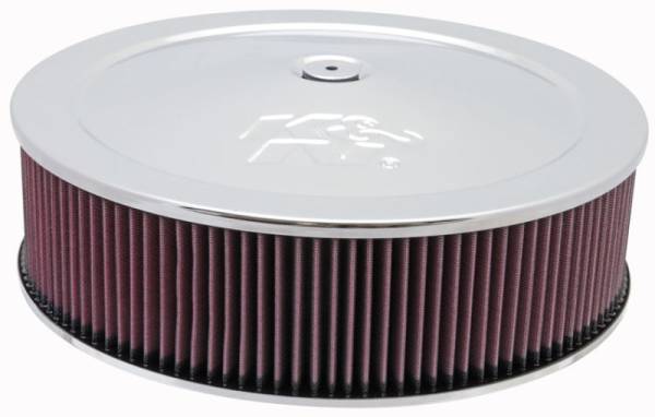 K&N Engineering - K&N Engineering Universal Custom Air Filter - Round 5.125in Flange / 14in OD / 5.125in ID / 5.625in Height - 60-1260