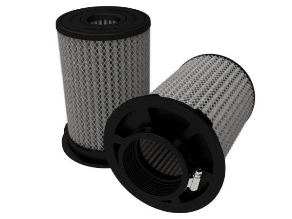 aFe - aFe MagnumFLOW Air Filters 3in F x 5-1/2in B x 5-1/4in T (Inverted) x 8in H - Pair - 20-91203DM